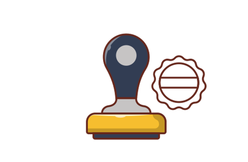 Demande d’autorisation d’ouverture d’entreprise de fabrication et de reproduction de tampons et cachets